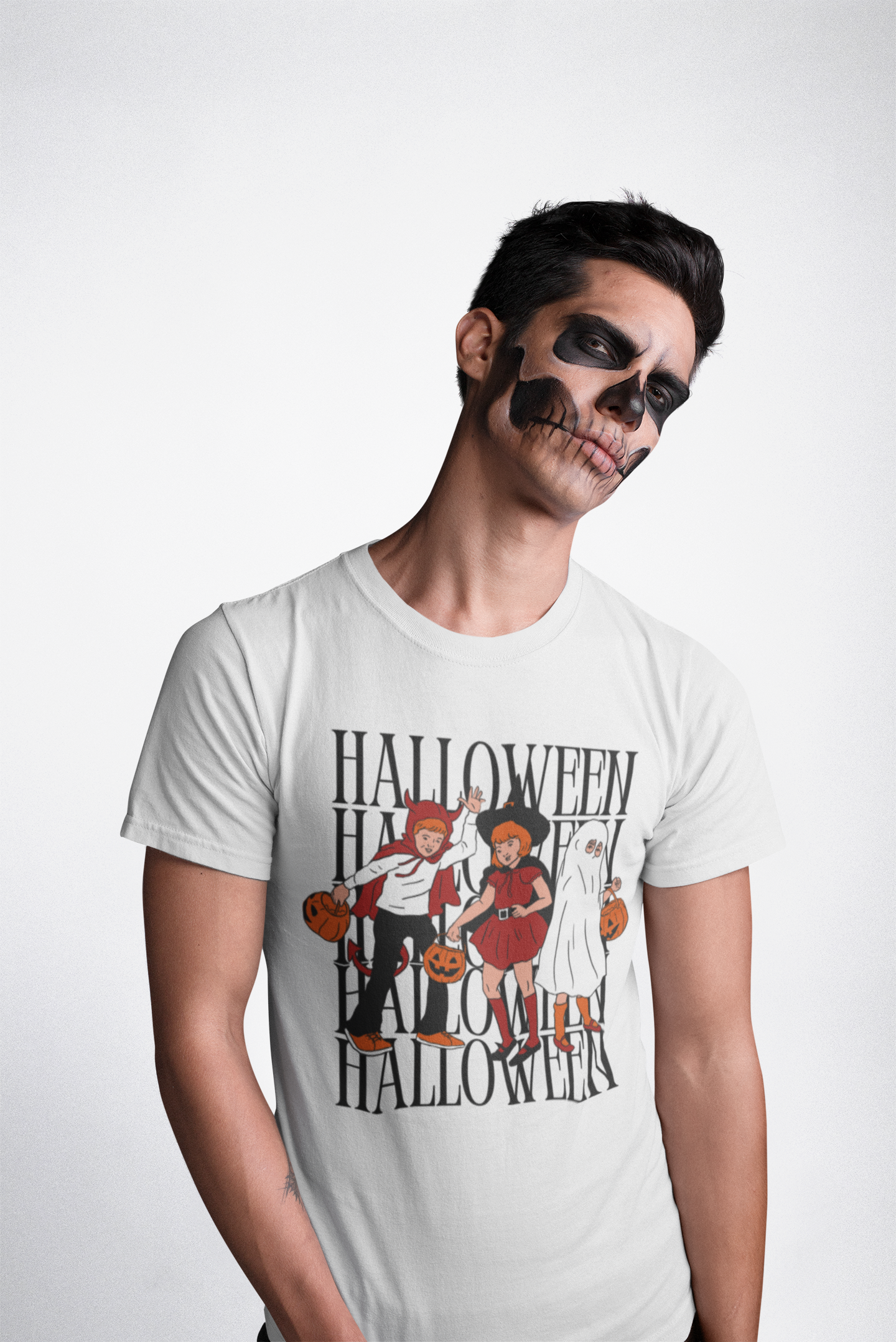 Halloween Short Sleeve Tee, Spooky Tee, Unisex T-Shirt, Fall Apparel, Halloween Costume Top, Fun Halloween Shirt