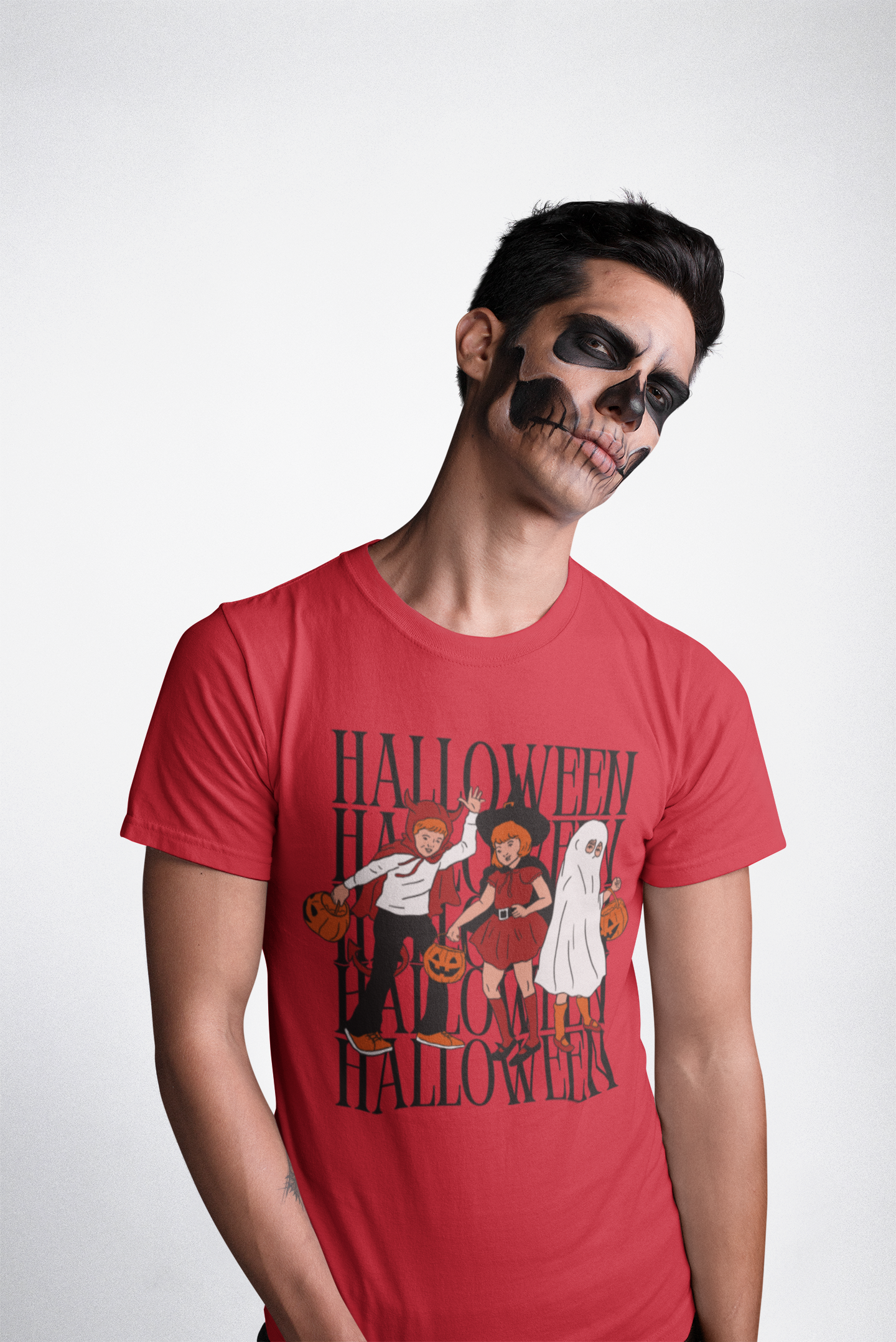 Halloween Short Sleeve Tee, Spooky Tee, Unisex T-Shirt, Fall Apparel, Halloween Costume Top, Fun Halloween Shirt