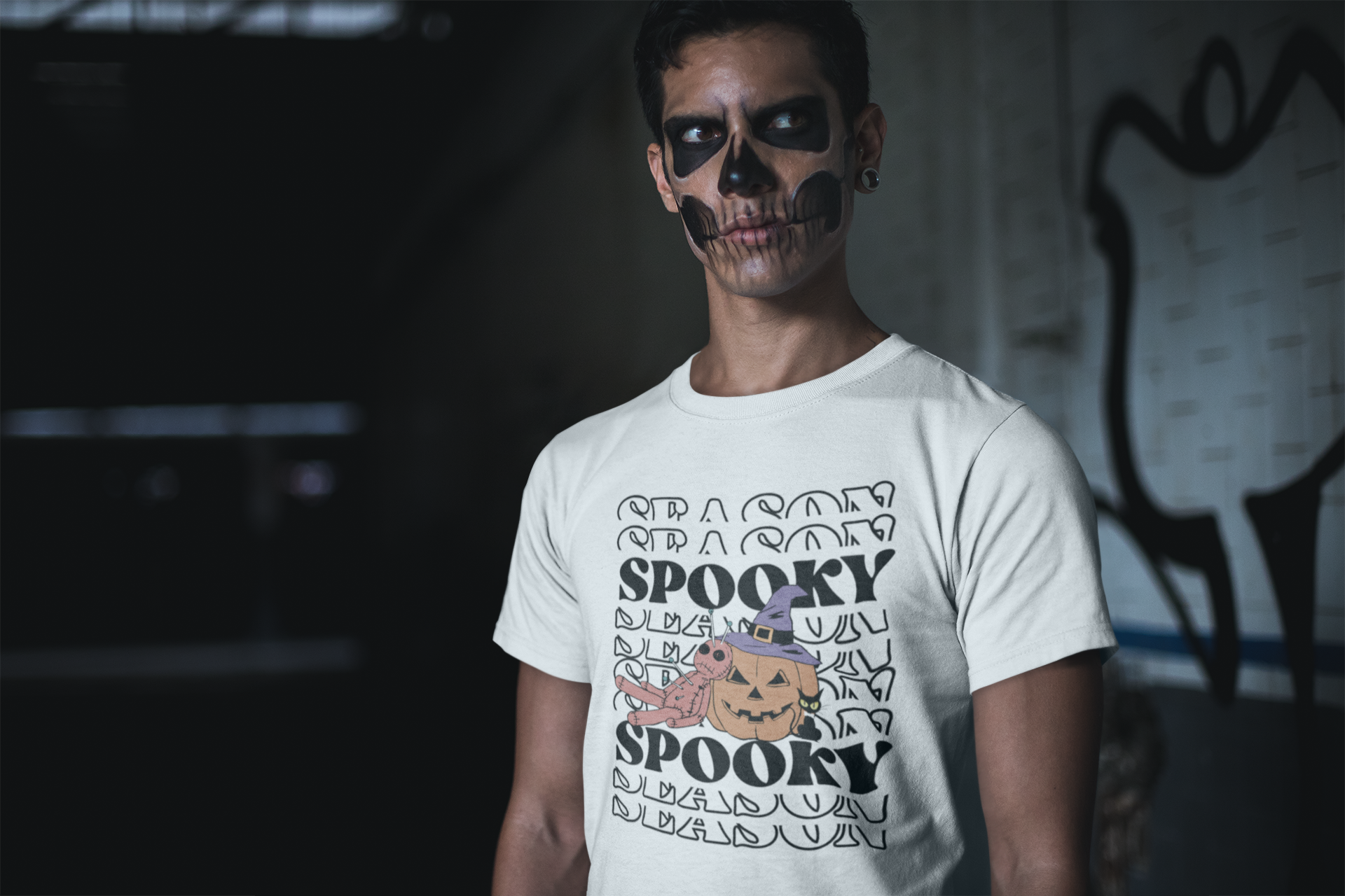 Halloween Spooky Tee, Casual Fall Shirt, Unisex Graphic Tee, Festival Outfit, Halloween Costume, Pumpkin Shirt, Spooky Season