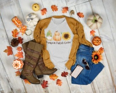 Pumpkin Patch Girlie T-Shirt